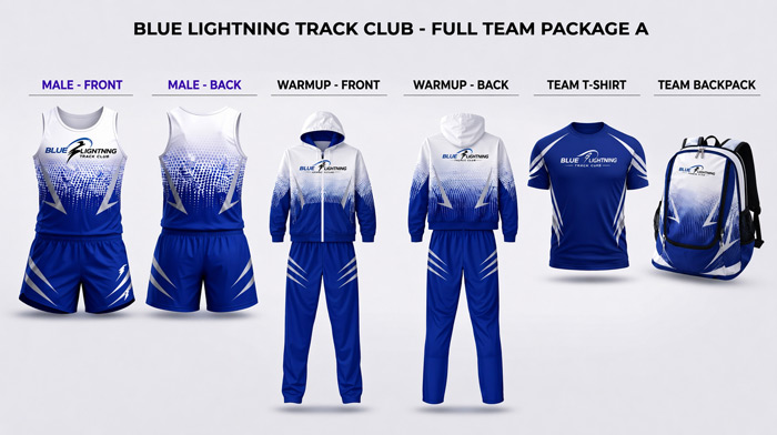 Blue Lightning Full Team Package