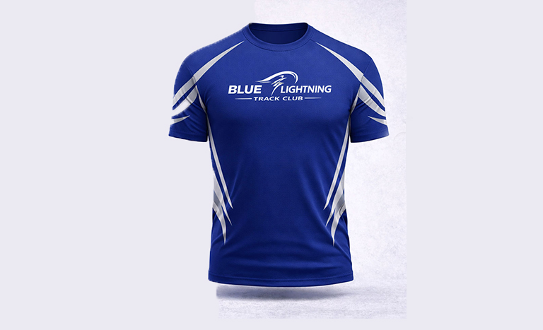 Blue Lightning Team T-Shirt