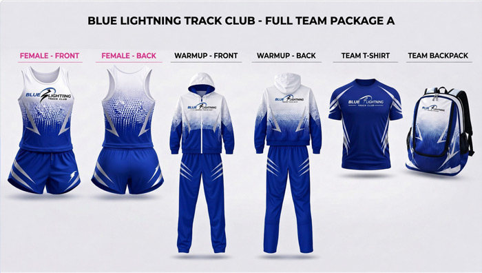 Blue Lightning Full Team Package