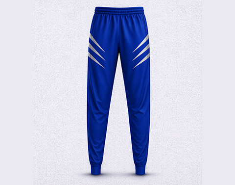 Blue Lightning Warmup Pants